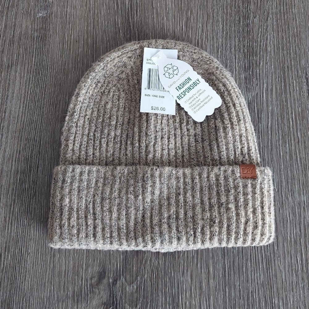NEW David and Young Cuff Knit Beanie